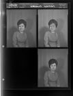 Unknown Woman (3 Negatives) (February 9, 1963) [Sleeve 23, Folder b, Box 29]